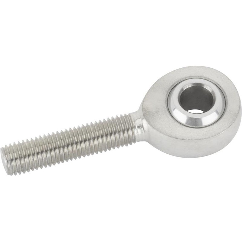 Precision Carbon Steel LH Male Heim Joint Rod Ends, 5/16