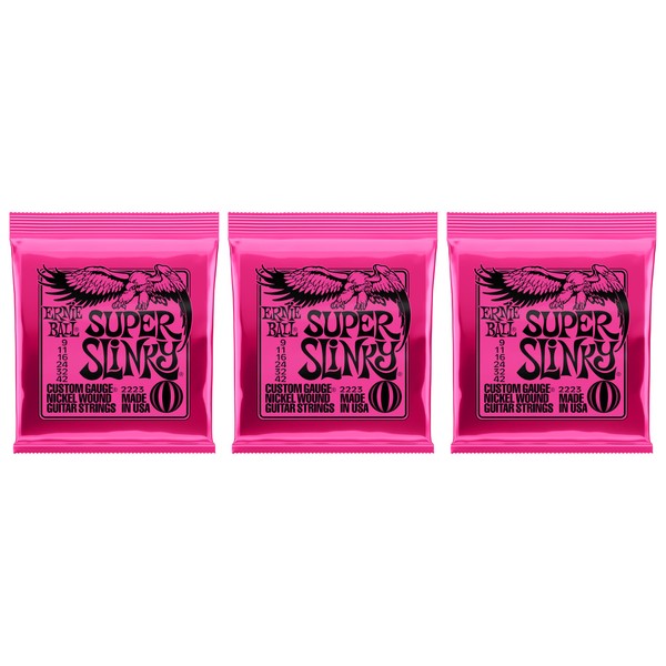 Ernie Ball Ernie Ball, Super Slinky Electric Guitar Strings 9-42