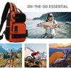 NEW VIEW Fishing Sling Bag - Waterproof Sling Tackle Bag
