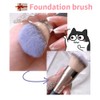 HIDOSNG Beauty Brushes, Foundation Brush, Concealer Brush, Concealer, Angled Under