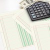gisgfim 100 Sheets Columnar Analysis Pad, 3 Column Ledger, 3