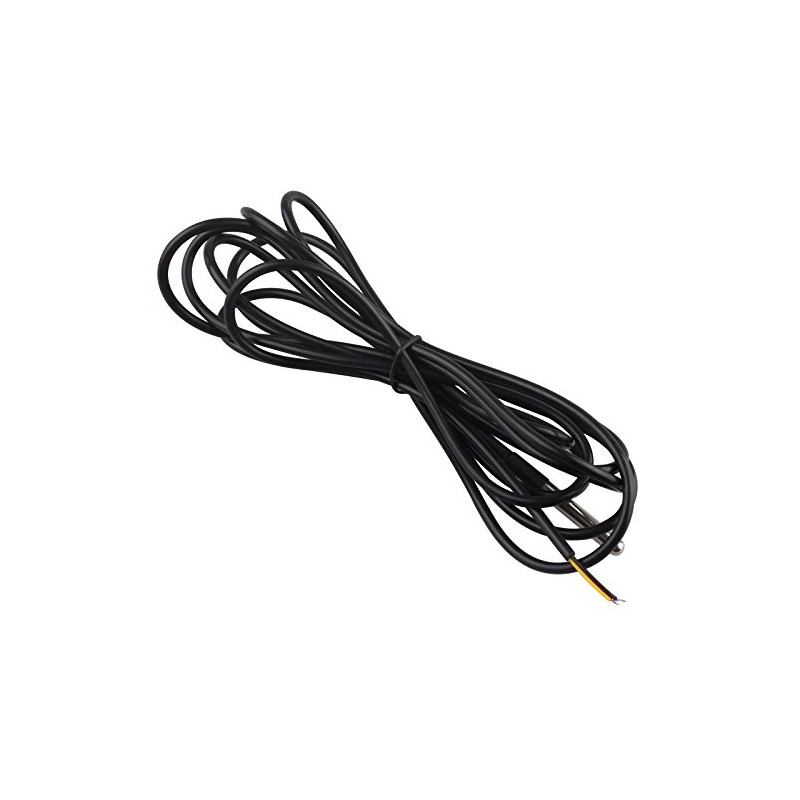 HALJIA Waterproof Temperature Sensor Probe DS18B20-55 °c to +125 °c
