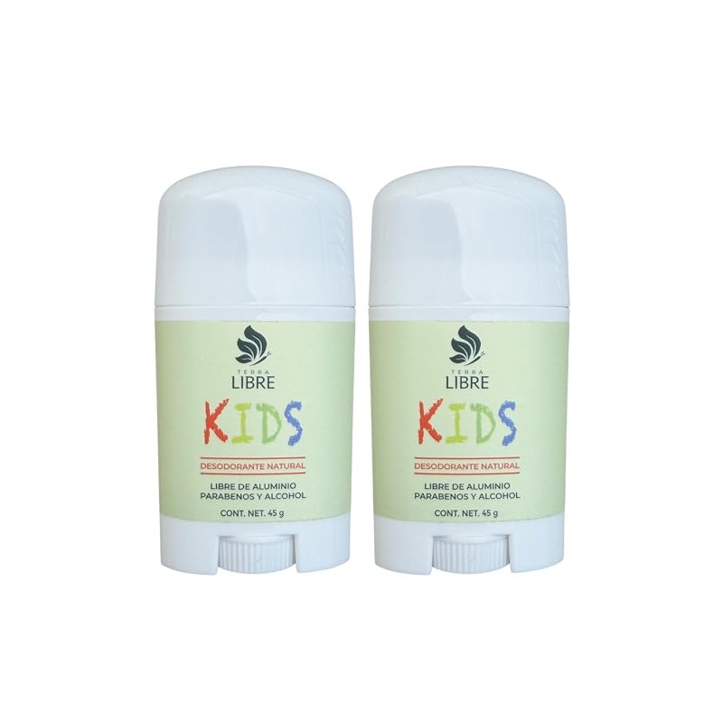 Desodorante Kids Natural en Barra para Niños, 45 g, 2