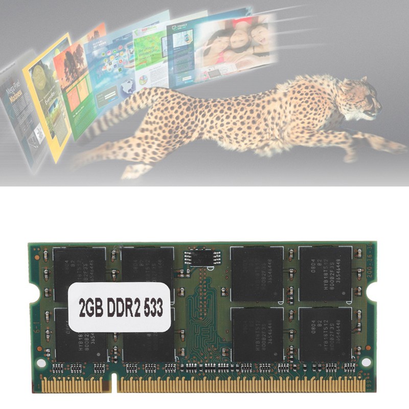 2GB DDR2 533MHz 200Pin For Laptop Motherboard Dedicated Memory RAM