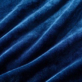 Berkshire Blanket Classic VelvetLoft® Solid Bed Blanket, King Size Bed Blanket, Lightweight Soft Fuzzy Plush Blanket for Bed and Couch, Dress Blues, 90x108 Inches