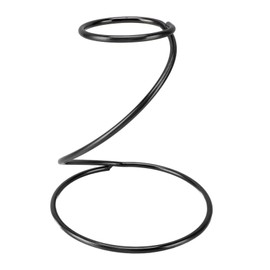 Coffee Dripper Stand Professional Metal Rustproof Sturdy Construction Reusable Pour Over Coffee Station for Home Bar Hotel Black