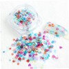 Mikinona 12pcs Moon Star Nail Art Glitter Stickers DIY Manicure