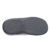 Isotoner Women's Classic Hoodback W Memory Foam Slipper, Light Grey,
