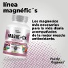 Magne+OX | Magnesio Complex con Resveratrol | Tri-Magnesio Glicinato/Gluconato (2:1)