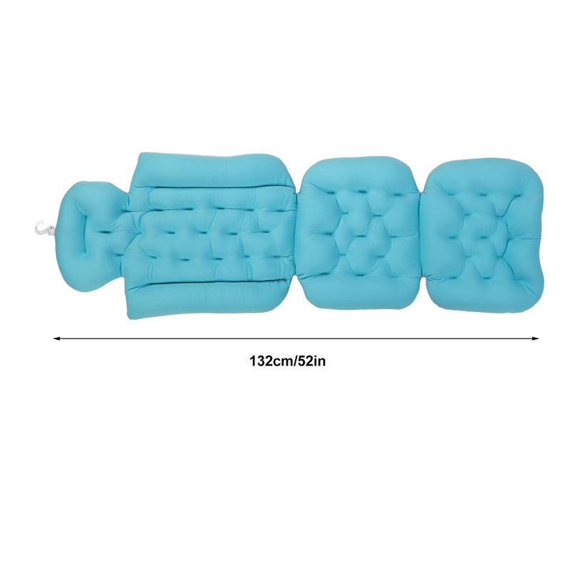 Adult Full Body Bath Pillow Prevent Slipping Detachable Washable Bathtub