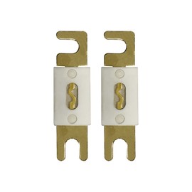 F.S.P Ceramic ANL Fuse 300A 300 Amp for Car Vehicle Marine Audio Video System Gold 2 Pack (300 Amp)