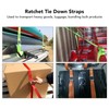 2pcs Stainless Steel Ratchet Straps,Heavy Duty Ratchet Hook with Ratchet