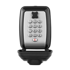 WJYMRO Key Lock Box With Code, Large Capacity 9 Digit Combination Lock Box Wall Mount, Outdoor Weatherproof Security Safe for Homes, Garages, Offices, Realtors