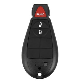 X AUTOHAUX Replacement Keyless Entry Remote Car Key Fob M3N5WY783X 433Mhz for Dodge Grand Caravan Challenger Charger Durango for Ram 3 Button with Door Key NO. 56046707AG/5026101AD/68043590AA
