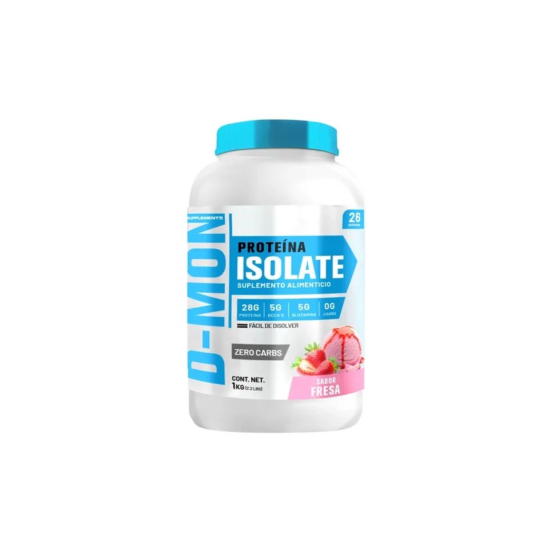 Pack Duo 2pzs Proteína Whey Hs Hidrolizada Isolate Dmon 1kg