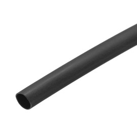 sourcing map Heat Shrink Tubing 3.5mm Dia 2:1 Heat Shrink Tube Wrap Cable Sleeve 3.1m Black
