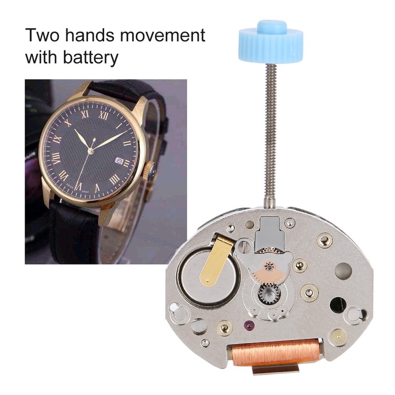 751 Two Hands Quartz Movement with Battery Watch Repair Accessory