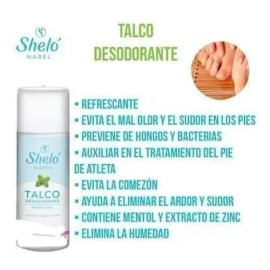 4 Talcos Para Pies Sin Olor & Sudor/ Frescura Total + Regalo