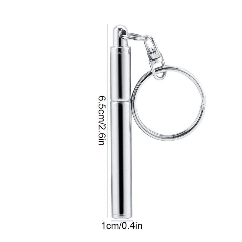 2 en 1 Extensible Pluma de Anillo Multifuncional Pluma Portátil