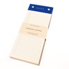 Graphique Post-Bound List Pad Luxe Collection, Perforated Sheets To-Do Notepad,