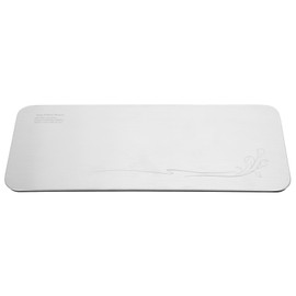304 Stainless Steel Rectangle Sushi Plate Snacks Fruit Desserts Tray Serving Dish Home SuppliesS