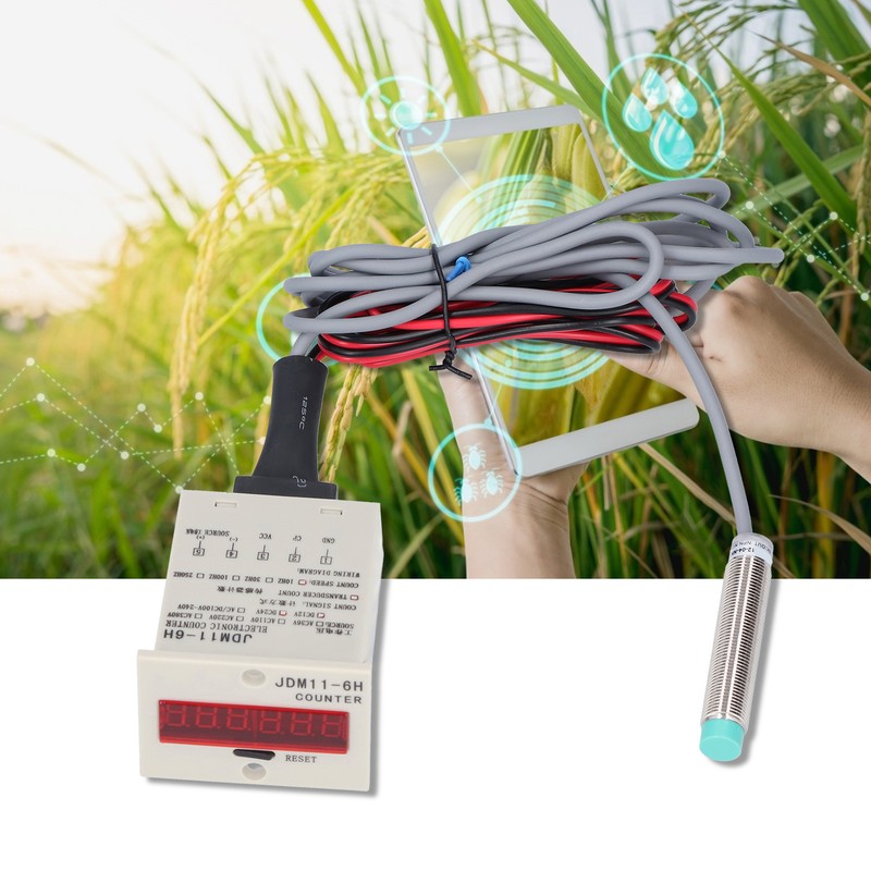 BERM Digital Electronic Counter for Metal Objects Contact Induction Panel