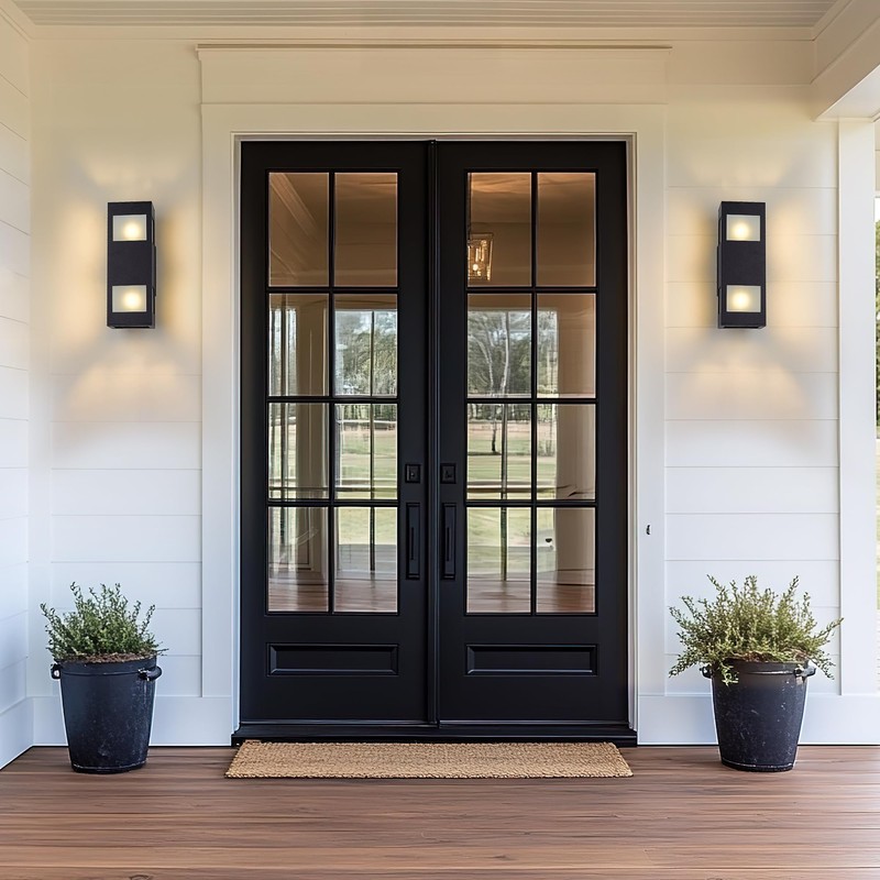 harriet Porch Lights Outdoor Modern - IP64 Waterproof Aluminum and