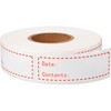 500 Pieces Food Freezer Labels 1 x 3 inches Self-Adhesive