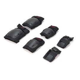 BACKFIRE Skate Protection Gears- Knee Pads Elbow Pads with Wrist Guards