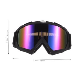 SUPVOX Motorcycle Glasses Glasses Youth Motocross Gear Atv Riding Gear for Women Dirtbike Accessory Vintage Goggles Helmet Goggles Cold Weather Eye Protection Work Sunglasses Tpu