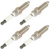 CCIYU Pack of 4 Double Iridium car spark plugs Fit