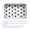 Rxmgf Car Truck Floor Mat Carpet Heel Pad Plate Rest
