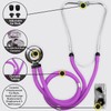 Dixie Ems Sprague-Rappaport Type Two Tube Stethoscope – Lavender