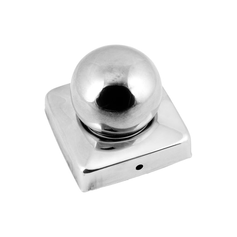 CONNEX HV4322 Post caps NIRO 70x70mm with Ball, 70 x