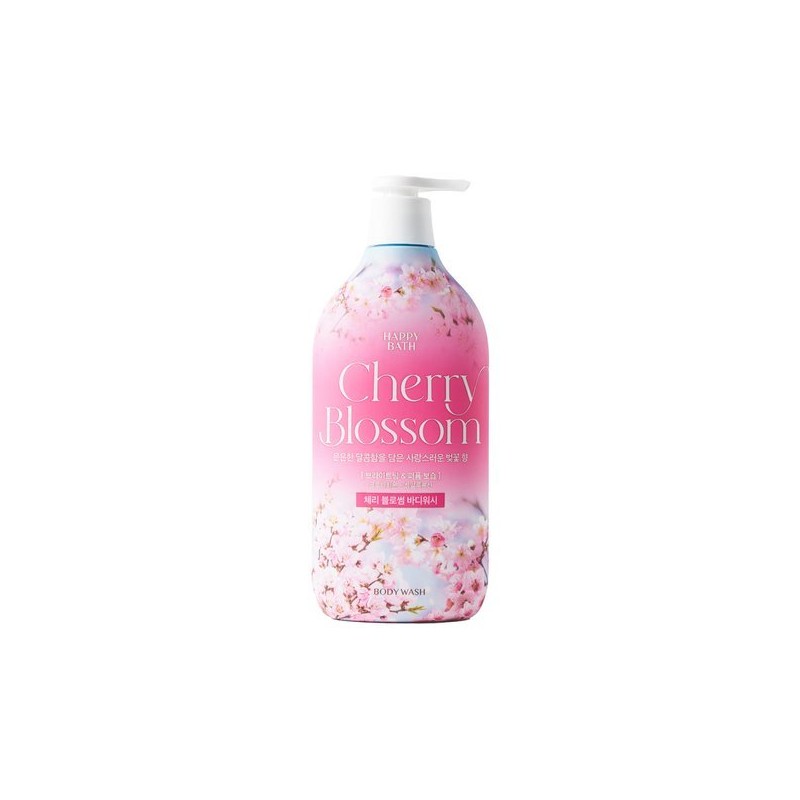 Happy Bath 해피바스 핑크 체리 블라썸 바디워시 900g Happy Bath