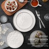 HaWare Dinnerware Sets, 16-Piece Plates and Bowls Set, Stoneware Dish
