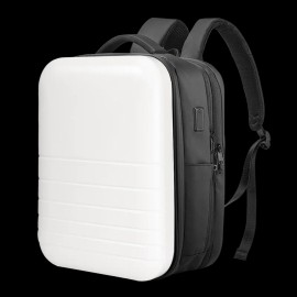 Sokok  Lightweight Waterproof White Business Travel Backpack Waterproof Usb Charge Business Laptop Backpackcolor: 5001-3 White, size: 33*24*42 cm
