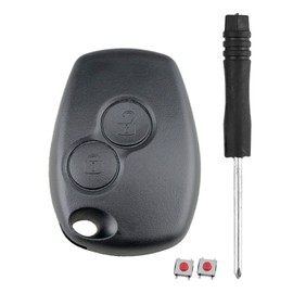 HooRLZ Renault Twingo Kangoo Clio Mode Remote Key Shell Case for Renault Twingo 2 Remote Control Renault Clio Mode - 2 Buttons