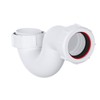 Shallow P Trap 40mm (1.1/2 Inch) Bath Trap/Shower Trap with