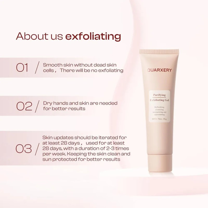 Fl Gel Exfoliante Purificador Quarxery: Gel Exfoliante