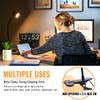 CeSunlight Clip Desk Lamp, USB Reading Light, Flexible Neck Led