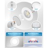 Sunco 24 Pack 4 Inch LED Flat Recessed Light, Retrofit