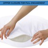100% Organic Cotton 2pc Pillow Protector Standard Size 250GSM, Waterproof