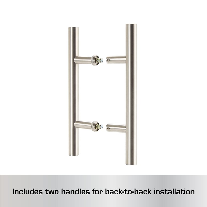 BRINKS Commercial - 12" 'H' Style Pull Door Handle, Satin