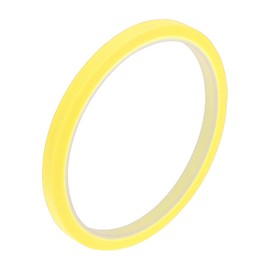 Partuto 1 Pc 0.2 Inches x 10.9 Yards Universal Painters Tape - DIY Car Auto Paint for Masking Tape No Residue - Crepe Paper Yellow