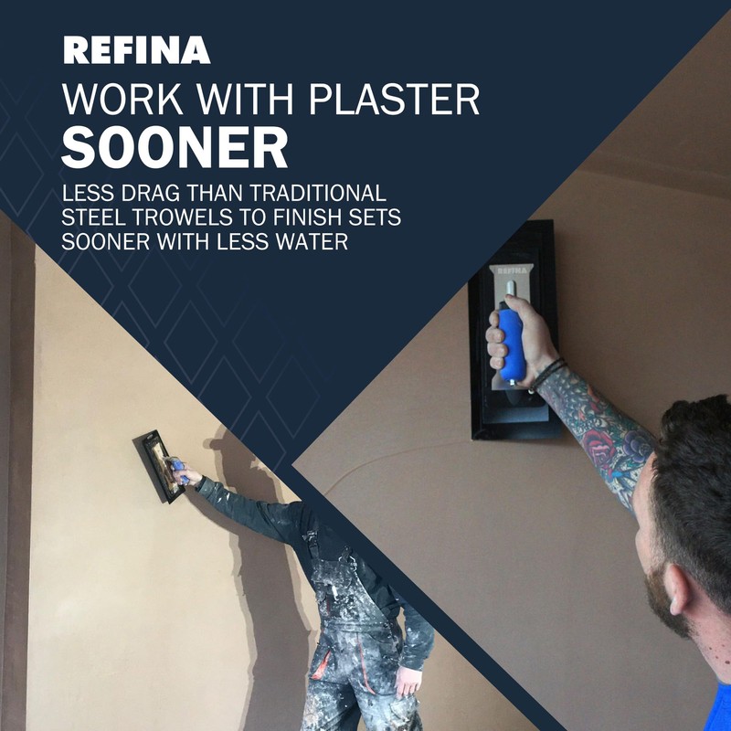 REFINA PLAZIFLEX Plastering Trowel -12" x 5.5" (300mm x 140mm)