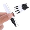 50 Pcs Mini Permanent Markers with Cap Clips Golf Ball