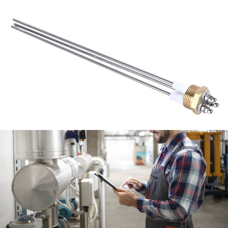 Boiler Water Level Probe Sensor Gauge Electrode Rod 3 Pin