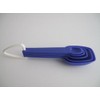 TUPPERWARE E68 Measuring Spoons (5) purple blue