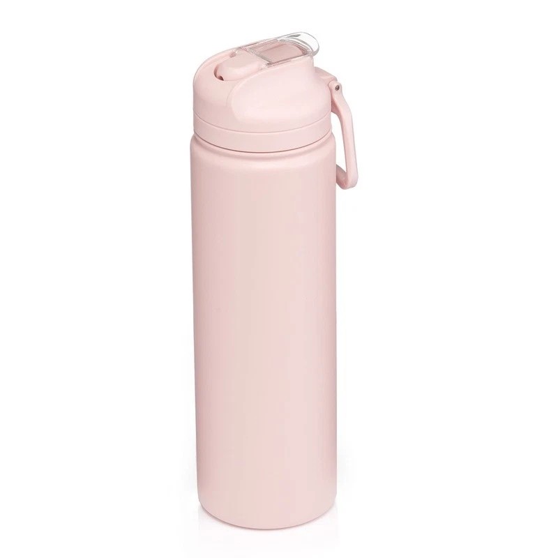 Unbranded 24 Fl Oz Pearl Blush Solid Insulated Stainless Steel